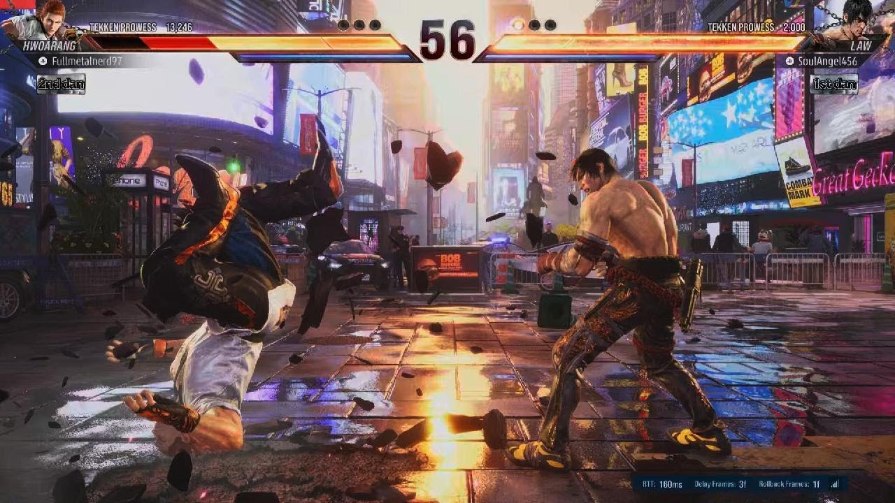 TEKKEN 8 Hwoarang VS Law set