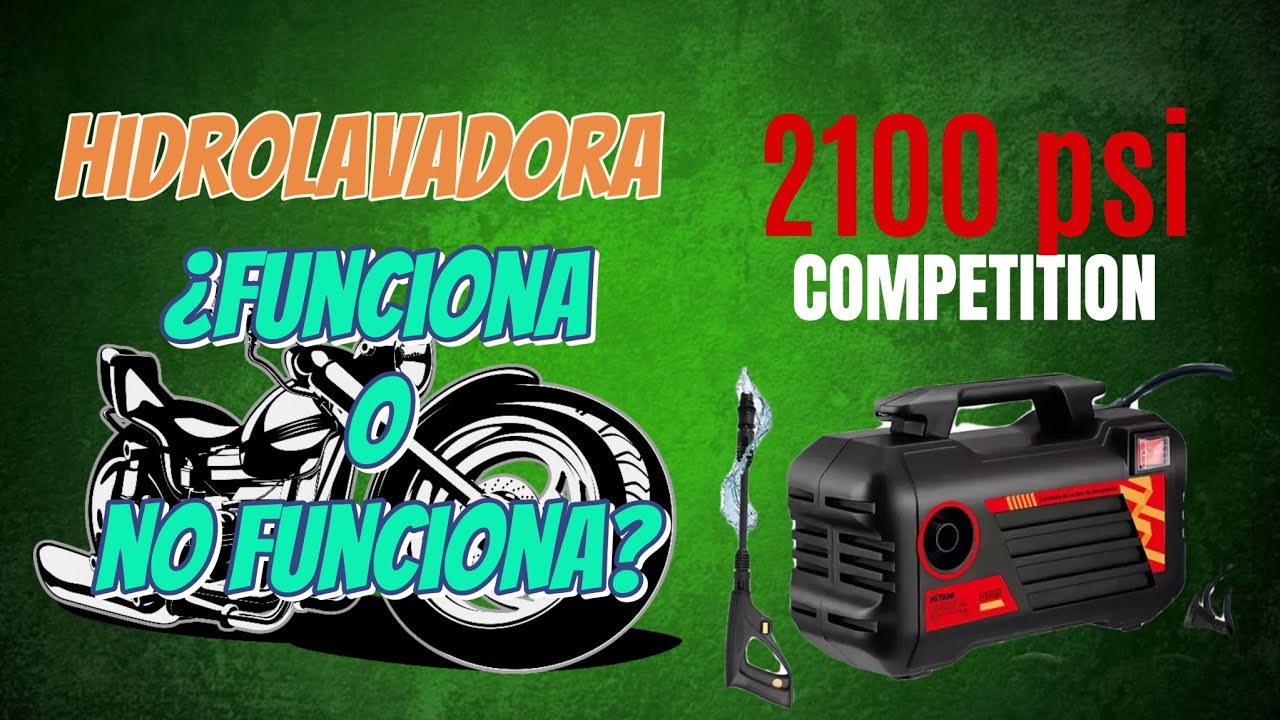 Probamos NUEVA HIDROLAVADORA  2100 psi de 💪 Poder,   Funciona❓️ Cumple lo que Promete ❓️