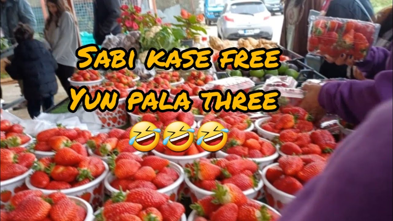 Linawin kase kung Free o Three😁🤣🤣Strawberry Picking