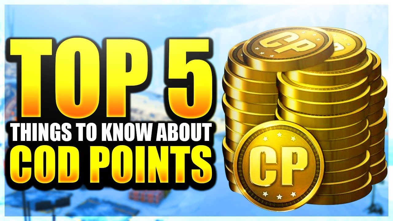 Black Ops 4: COD Points EXPLAINED - How To Use COD Points (BO4)