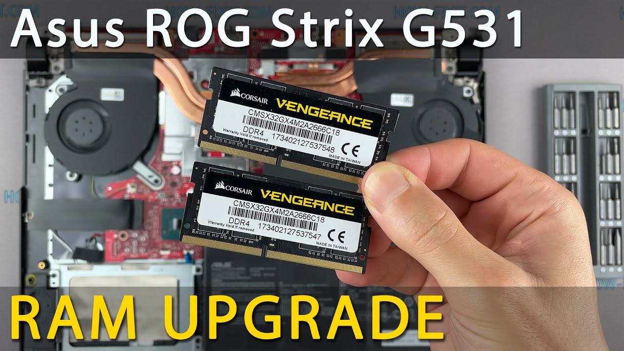 Обновление и установка оперативной памяти Asus ROG Strix G531 — пошаговое руководство своими руками!
