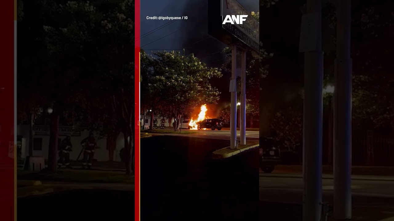 Waymo self-driving car involved in fiery crash in Atlanta