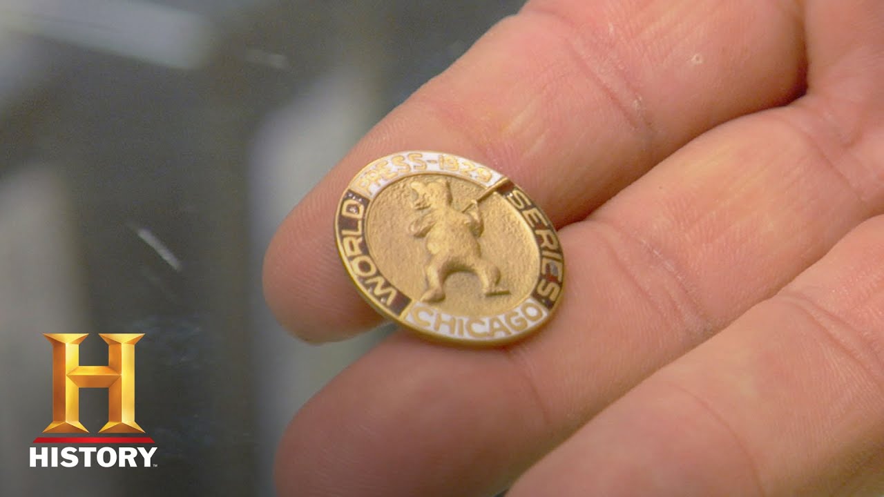 1929 World Series Press Pin (Season 5) | Pawn Stars