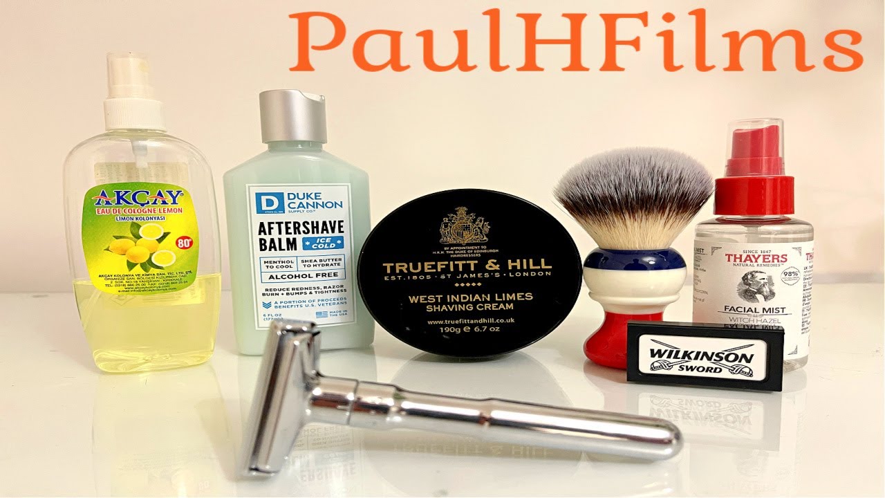 Бритва Merkur Futur DE | Крем для бритья Truefitt & Hill West Indian Limes
