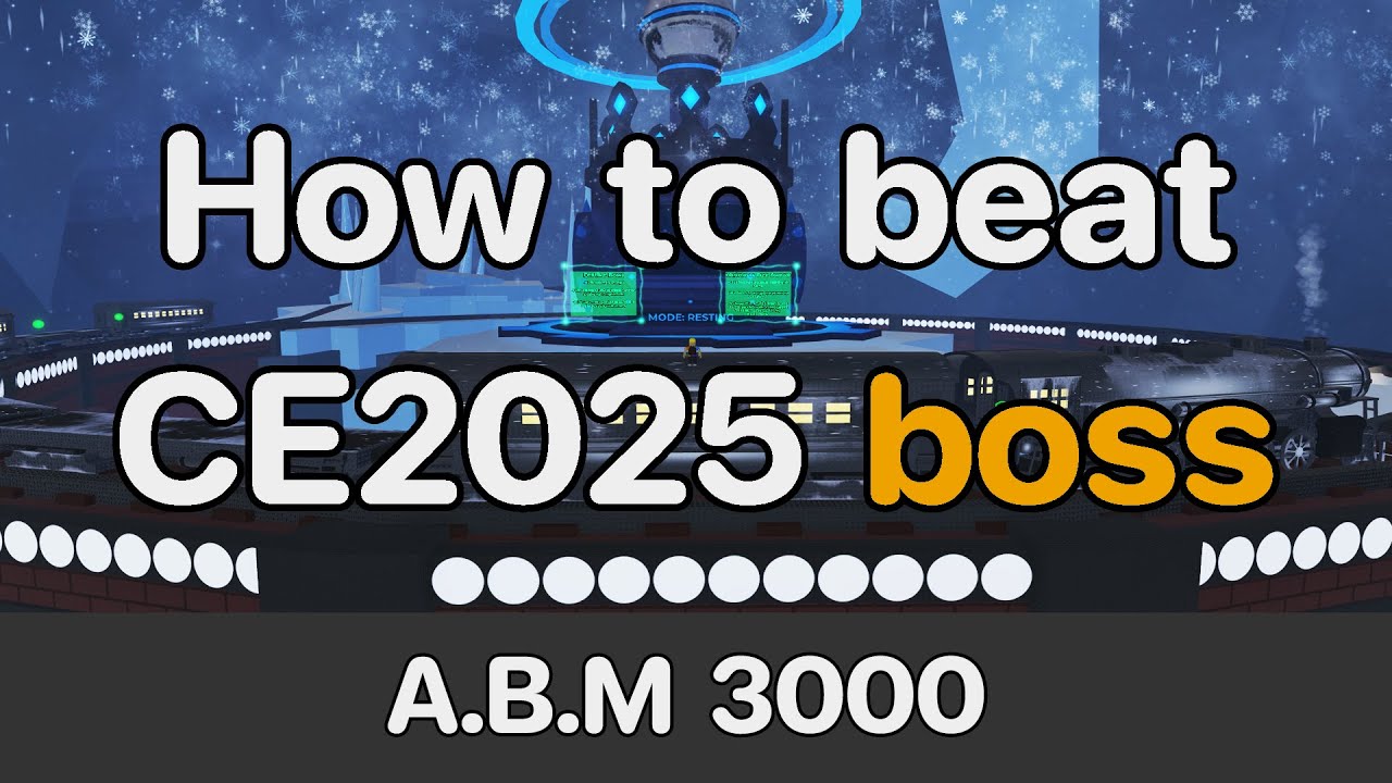 EToH tip - How to beat CE2025 boss (A.B.M 3000)