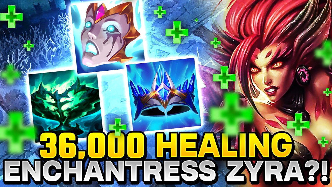 Я превратил Zyra в ХИЛЕРА! Это ЛУЧшая и самая ВЕСЁЛАЯ сборка! | Беспредел в ARAM Gameplay