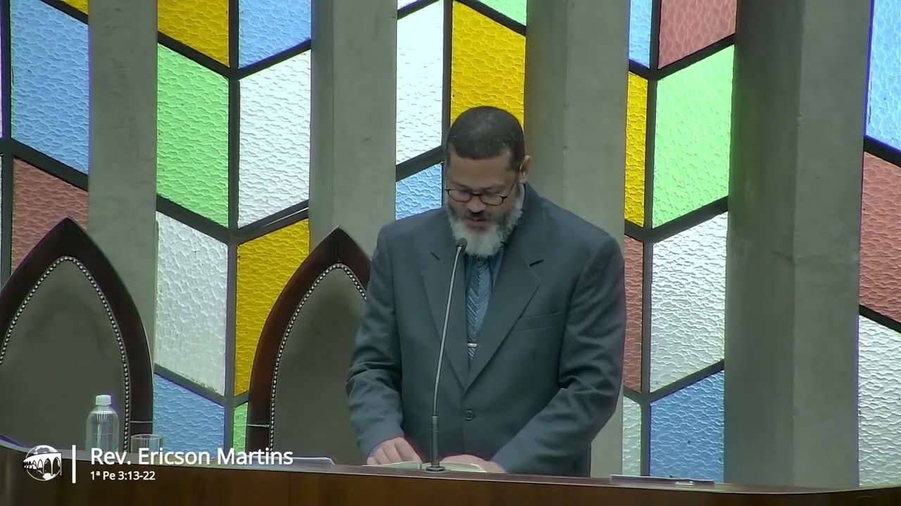 O sofrimento na perspectiva de Cristo (1 Pedro 3:13-22) | Rev. Ericson Martins