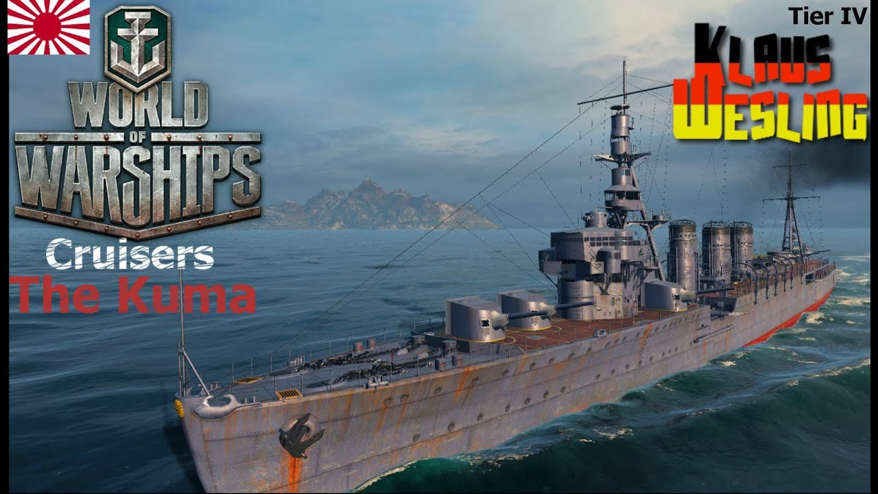 World of Warships- Tier 4 Light Cruiser Kuma Review