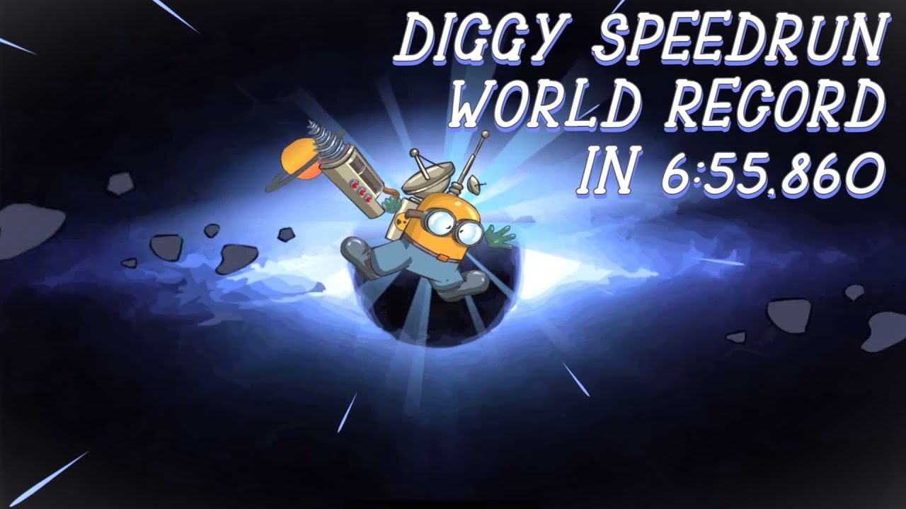 Diggy Any% Speedrun World Record in 6:55.860