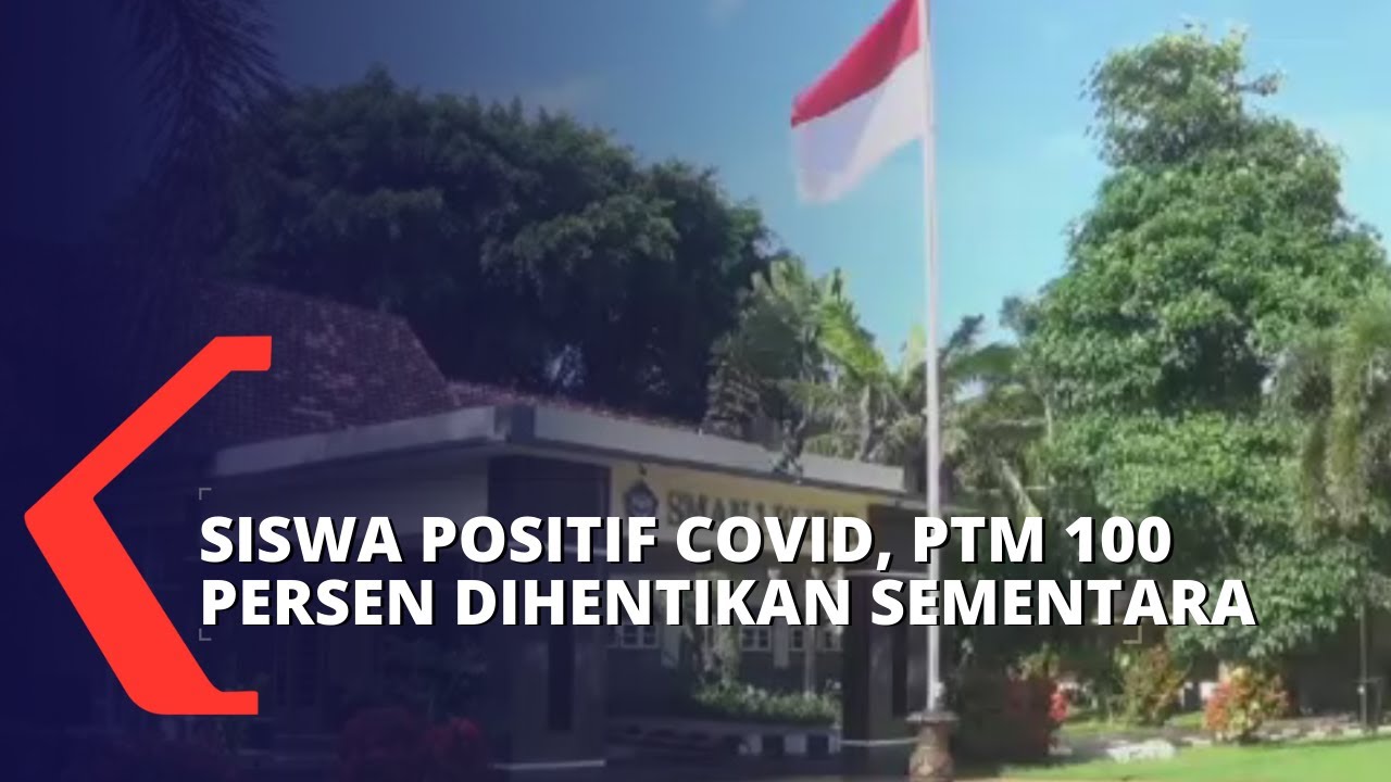 Siswa Terpapar Covid-19, PTM 100 Persen di SMAN 1 Kota Blitar Dihentikan Sementara