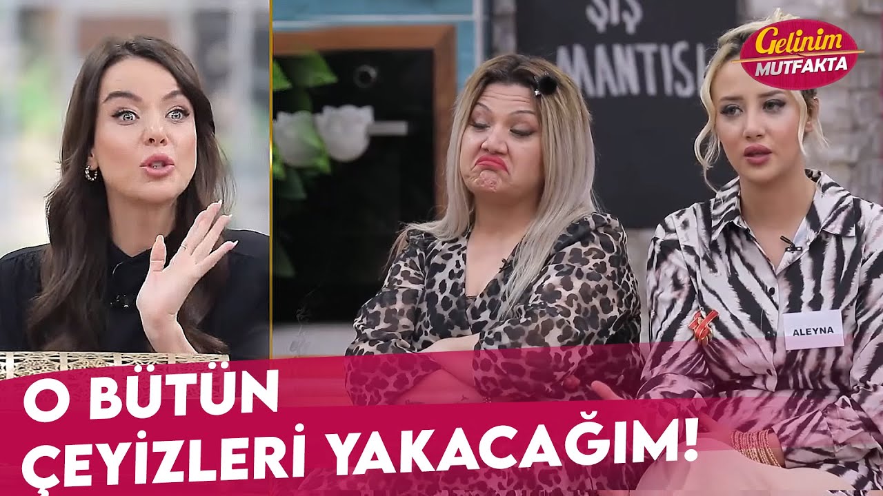 Aleyna'nın Gizli Çeyizi Kimseye İnandırıcı Gelmedi - Gelinim Mutfakta 3 Ocak Çarşamba