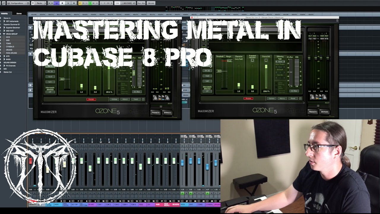 Mastering Metal | Cubase 8 Pro (Mixing Tutorial)