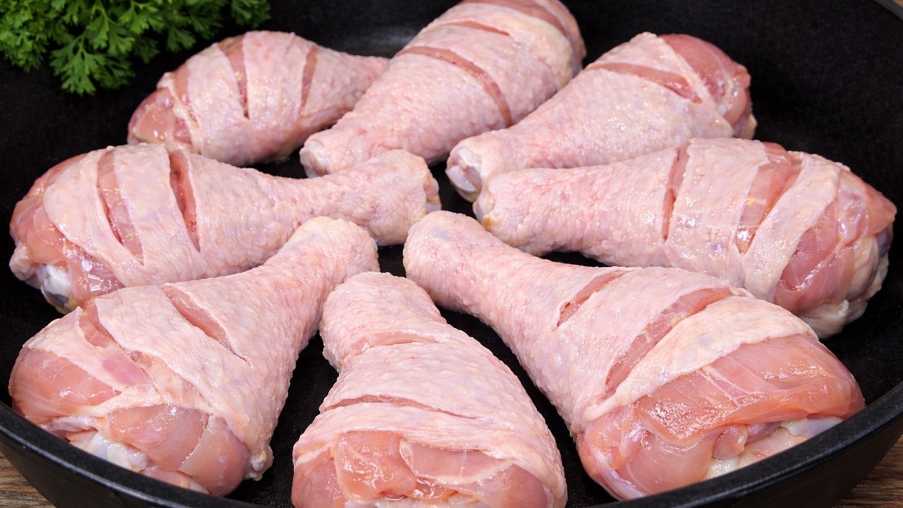 Meine Familie isst alles in einer Minute auf!Das ist das leckerste Hähnchen,das ich je gegessen habe