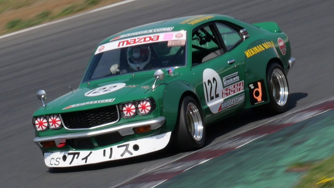 碧南マツダ サバンナRX3 レーシング HEKINAN MAZDA SAVANNA RX3 RACING 12Aローターリーサウンド最高！