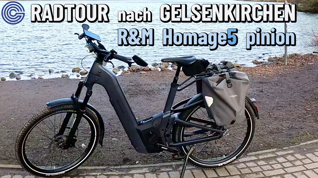 Radtour nach Gelsenkirchen I R&M Homage5 pinion
