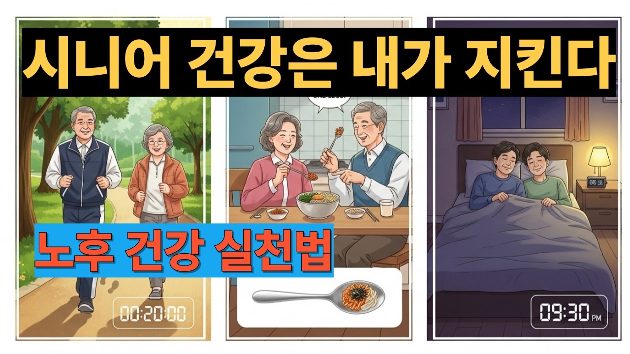 시니어 건강은 내가 지킨다    #시니어건강#노후건강#시니어생활#60대건강#70대건강#걷기운동#건강관리#노후준비#시니어유튜브