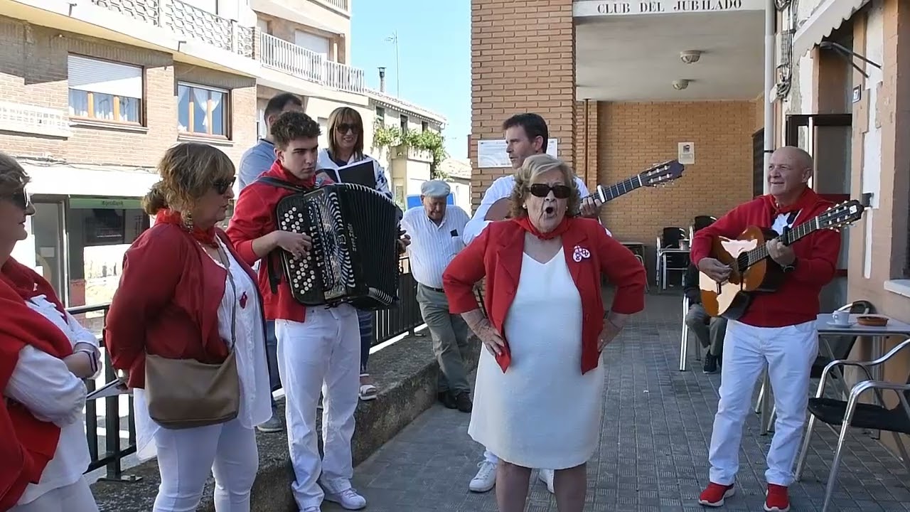 RONDA JOTERA EN SANTACARA FIESTAS DE SANTA EUFEMIA AÑO 2024