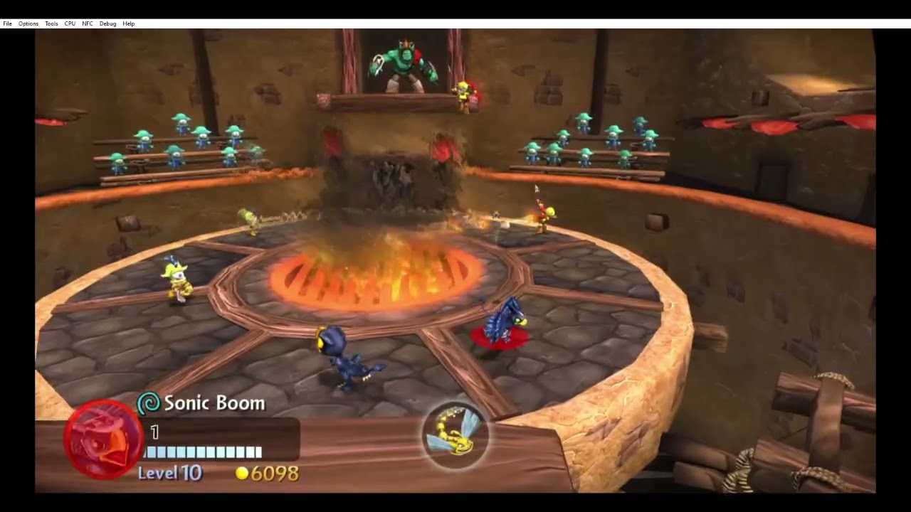 Skylanders Giants Cemu: Brock's arena rumble: The perfect game (a Don't get hit mode)