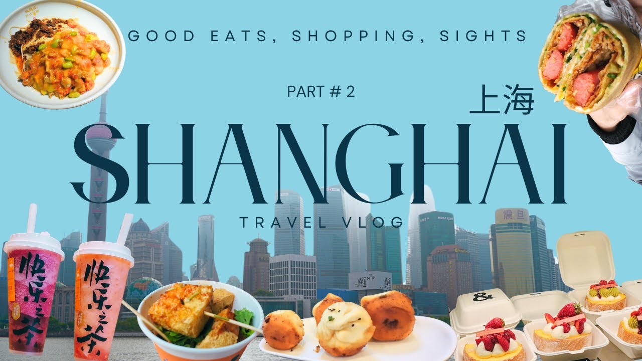 Shanghai Travel 🇨🇳: Old Shanghai Eats, Qibao Ancient Water Town, Yu Garden, Shanghai Museum | Part 2