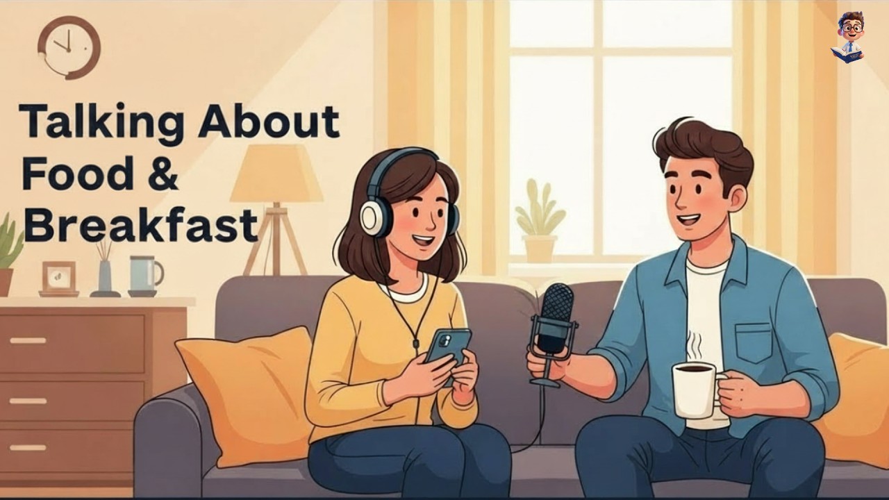 Talking About Food & Breakfast in Simple English | Easy English for Beginners
