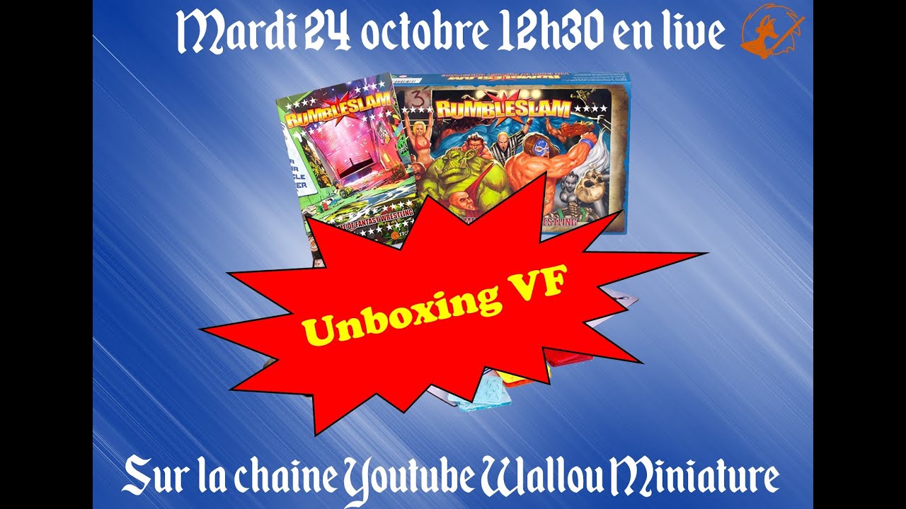 Unboxing Rumbleslam VF