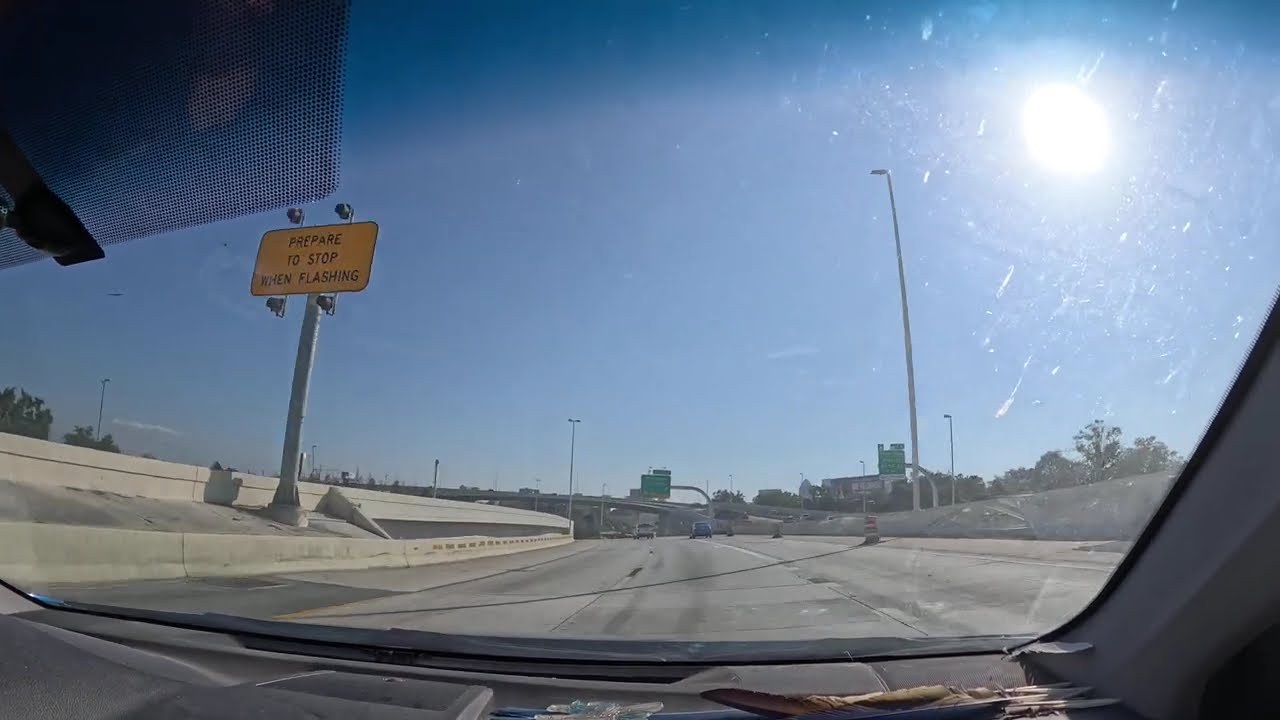 Drive from Tampa, FL to St. Petersburg, FL on I-275 S / FL STR 690 W Christmas 2025