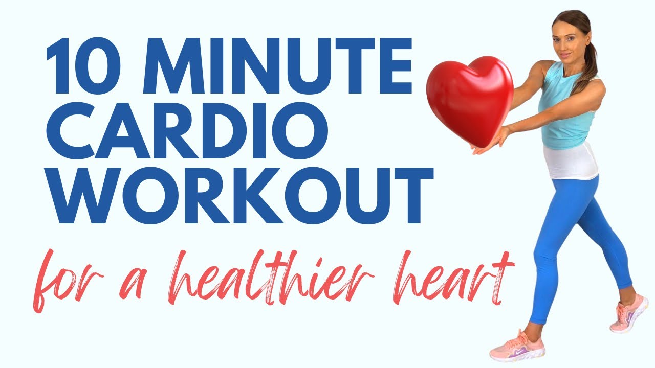 10 Minute Low Impact Cardio Workout at Home  - No Jumping Workout