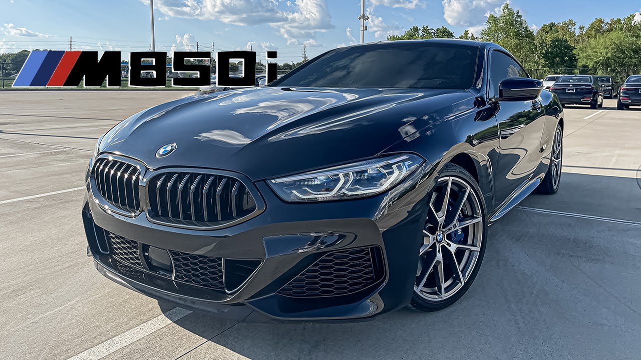 2022 BMW M850i Coupe Walkaround Review + Exhaust Sound & Launch Control