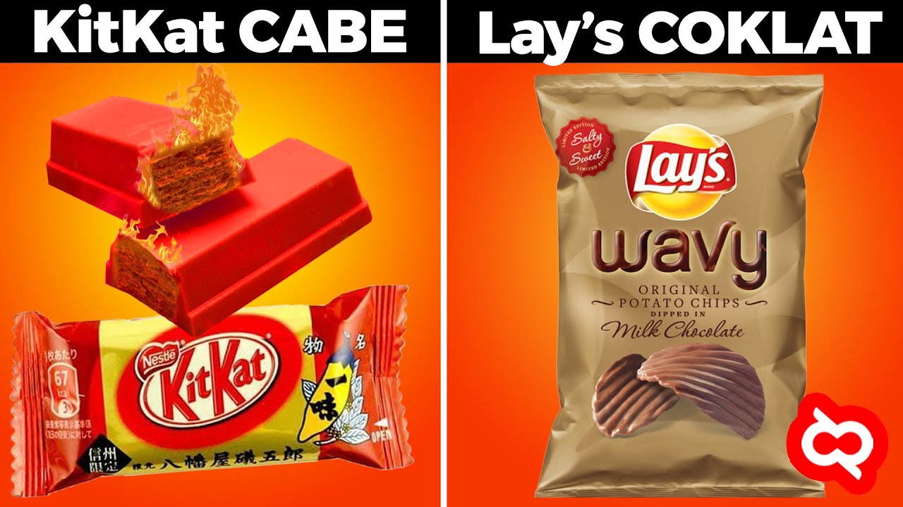 Snack Absurd ini Gak Bakal Kamu Temuin di Indonesia! Makanan Ringan Dengan Varian Rasa Paling Aneh
