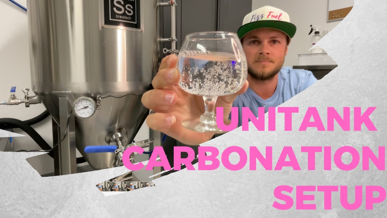 Unitank Carbonation Setup - How to Carbonate