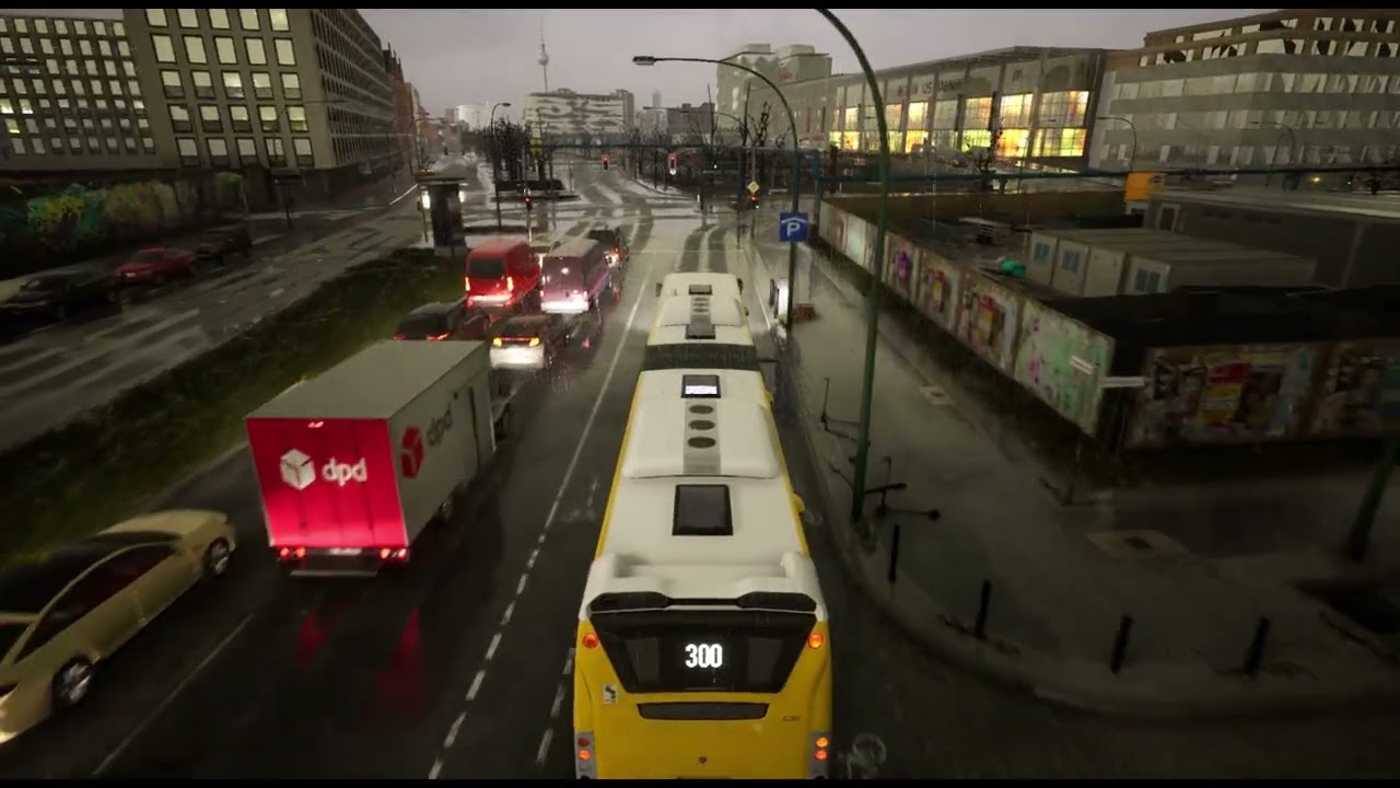 The Bus - Line 300 Full gameplay | Scania Citywide LF 18M 4D