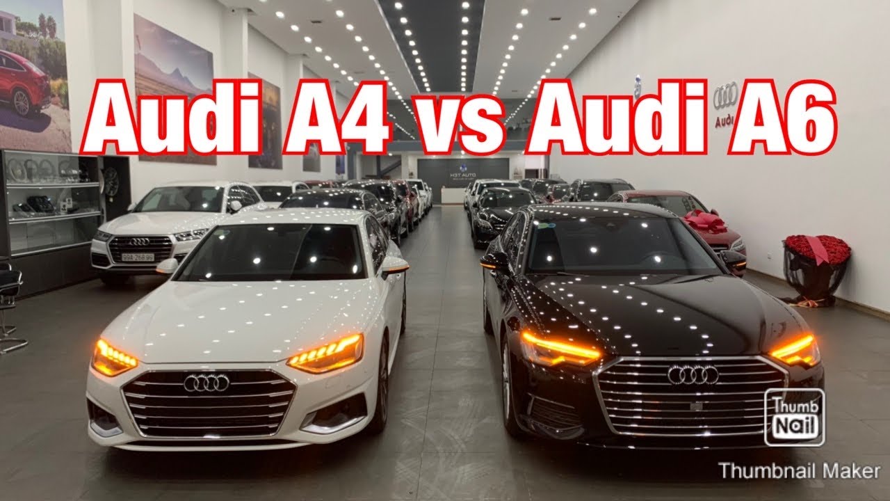 So sánh Audi A6 và Audi A4 đâu là xe dành cho bạn?