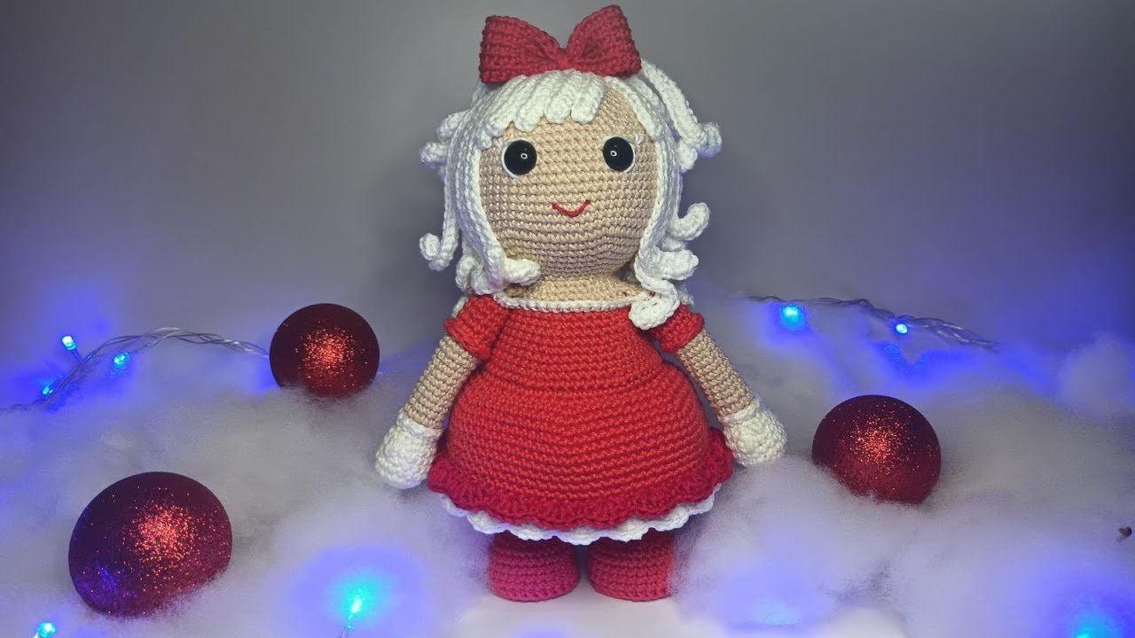 Mamãe Noel (Amigurumi Sem Costura) | PARTE 01