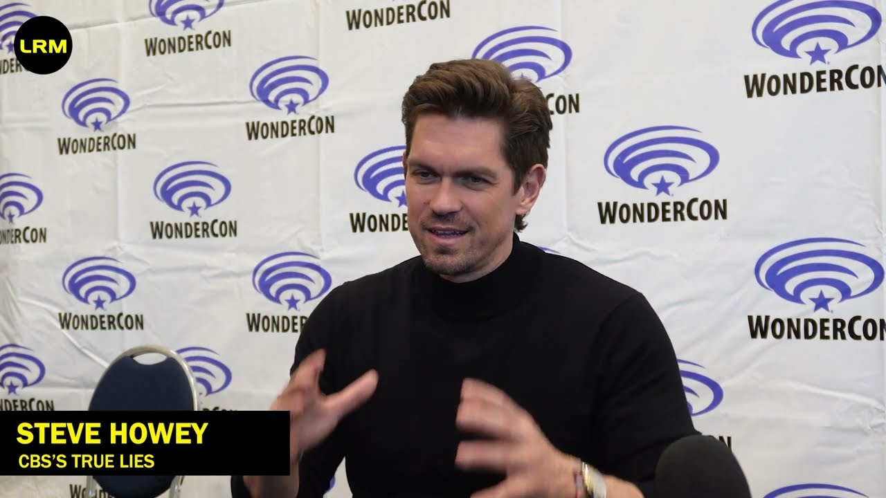 Steve Howey Round Table Interview for CBS' True Lies at WonderCon 2023