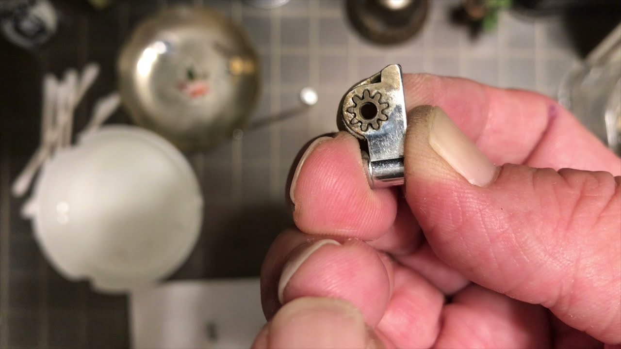How To Repair A Vintage Ronson Adonis Automatic Petrol Lighter That Will Not Spark