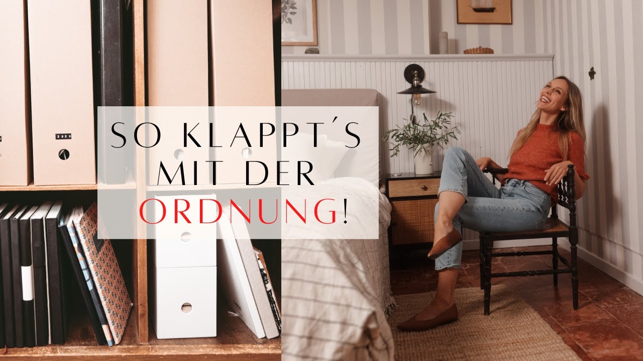 5 ORDNUNGSTIPPS, DIE FÜR JEDEN FUNKTIONIEREN! | Einfach Ordnung halten | Aufräumtipps | Jelena Weber