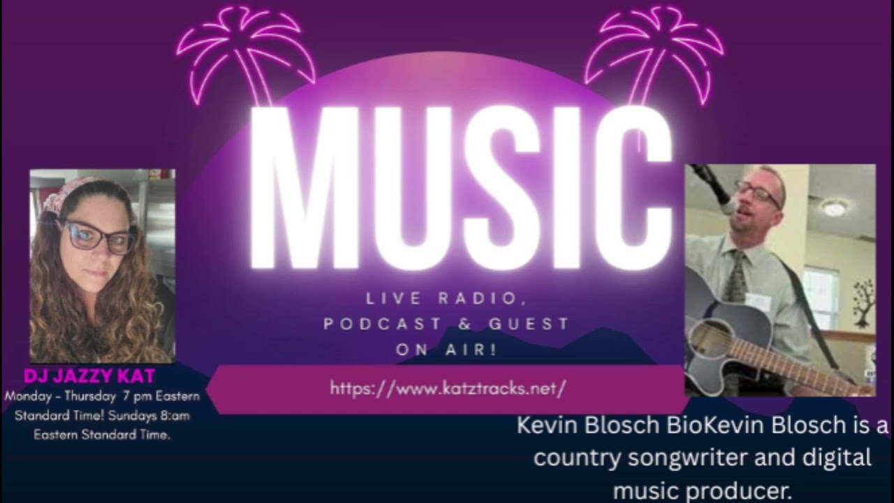 Kevin Blosh with DJ Jazzy Kat On Air