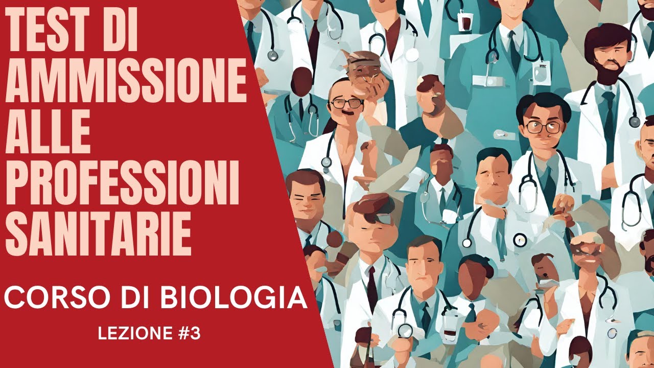 #3 BIOLOGIA PER IL TEST DI AMMISSIONE PROFESSIONI SANITARIE - MITOSI E MEIOSI - LEZIONE