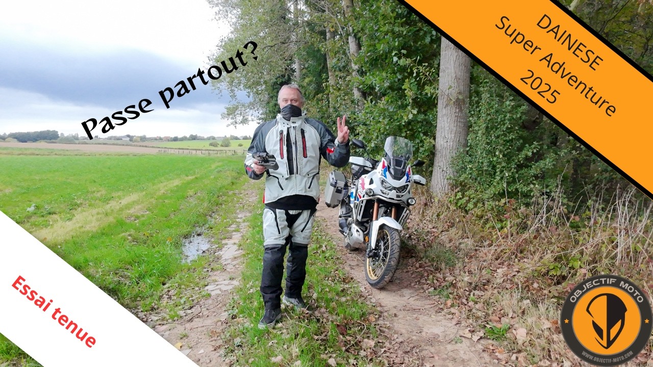 Essai tenue Dainese Super Adventure Absolute Shell