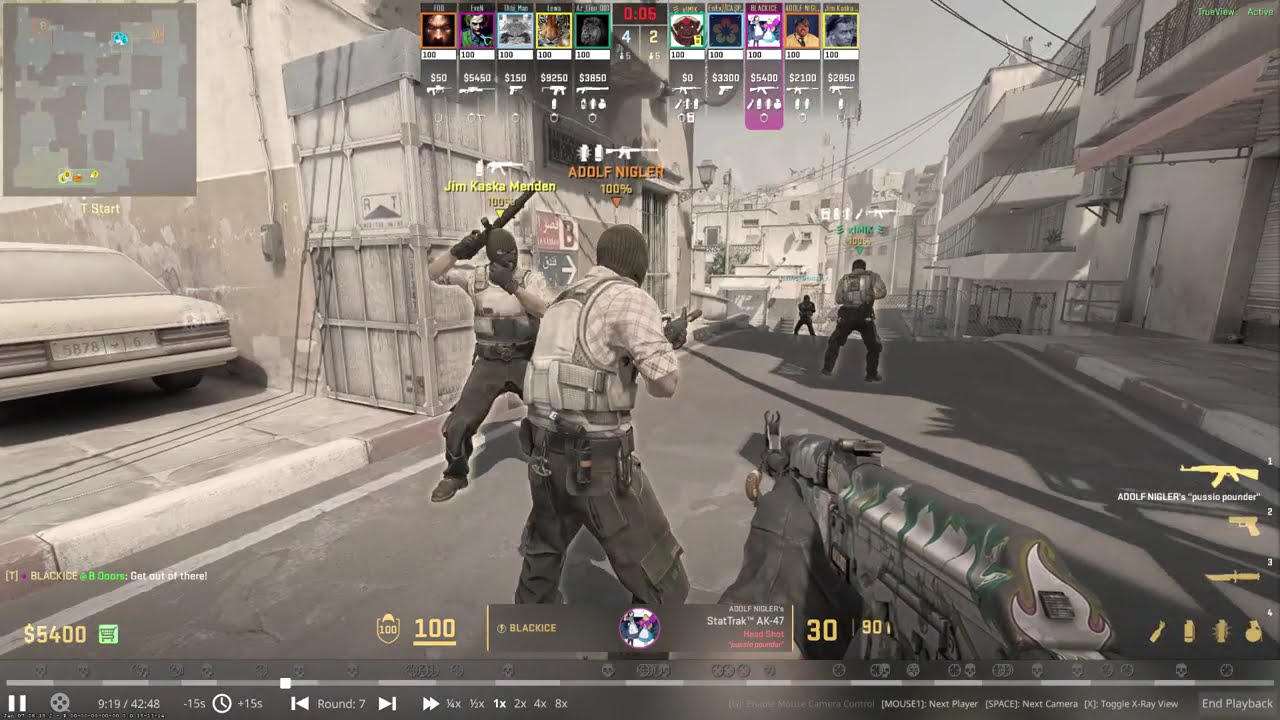 Counter Strike 2 Random Game 5 With Casper and Adolf Nigler