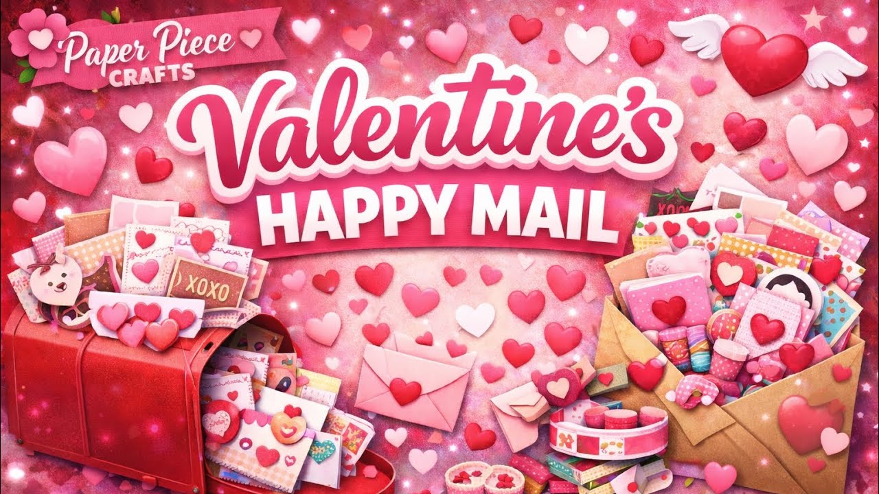 💌 Valentine’s Day Happy Mail | Handmade with Love 💌