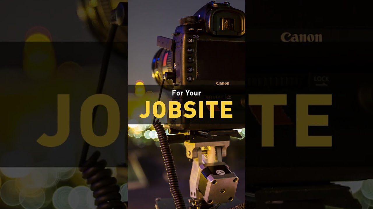 Motion Control Time-Lapses for your Jobsite!