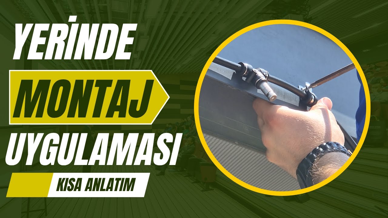 Kafe Bahçesinde Serinletme Sistemi Montajı Nasıl Yapılır | sismist.com.tr | 8508852526