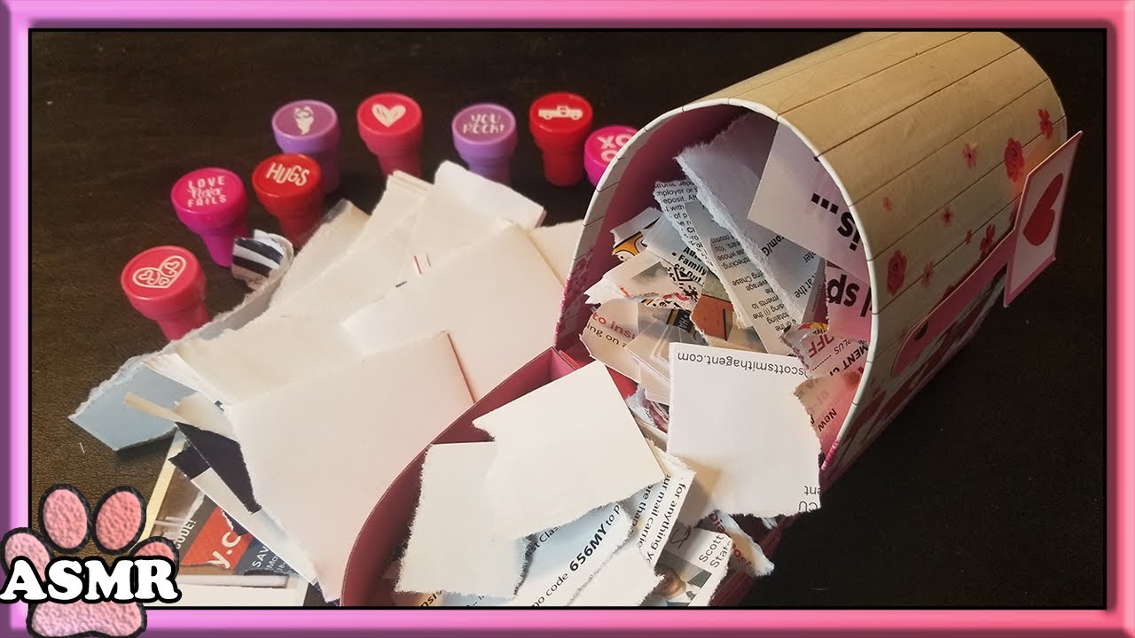 ASMR Opening Mail / Ripping Paper / Tearing / Sorting