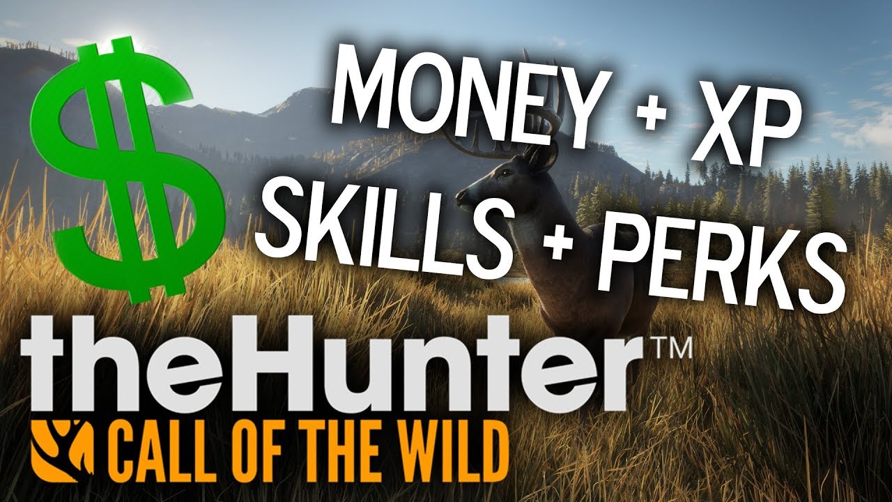 theHunter: Call of the Wild - HOW TO GET MONEY | XP | PERKS | SKILLS USING CHEAT ENGINE