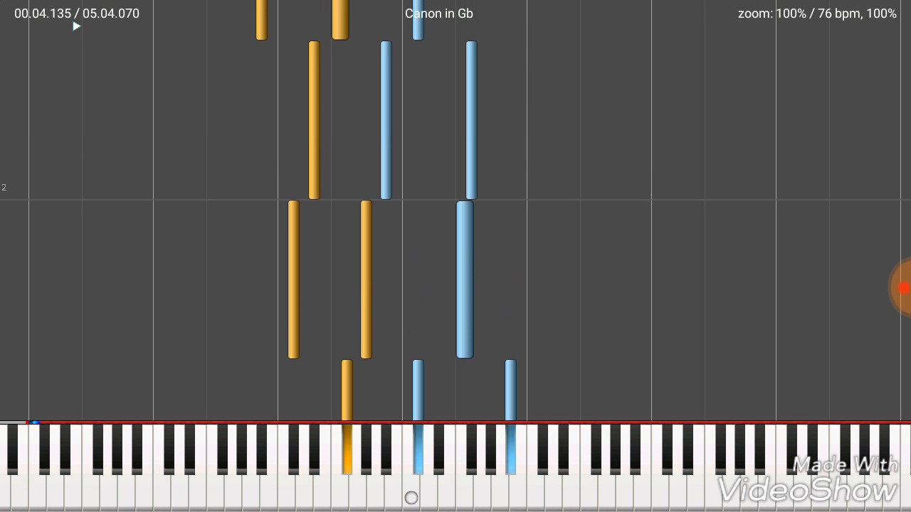 Canon in F#/Gb - George Winston - MIDI