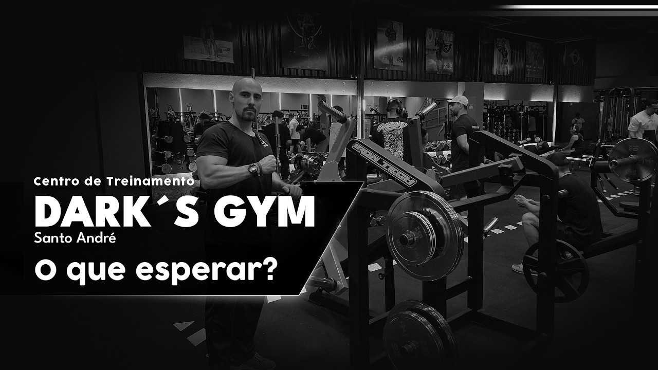 Treinei na DARKS GYM de Santo André | Estrutura, máquinas e experiência real #treino #darksgym