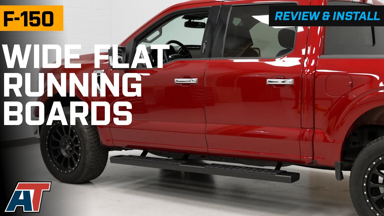 2015-2025 F-150 6-Inch Wide Flat Running Boards Review & Install