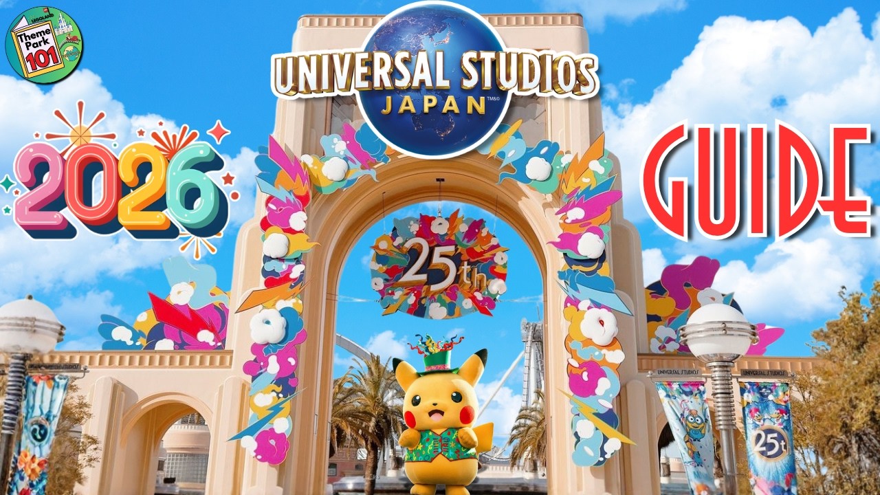 Universal Studios Japan RIDES & ATTRACTIONS - 2025 - USJ, Osaka, JAPAN