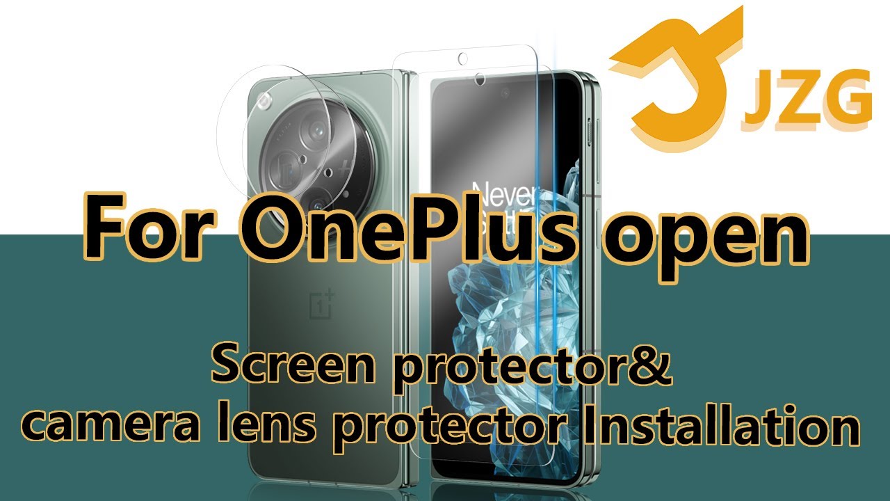 OnePlus Open Screen Protector Installation